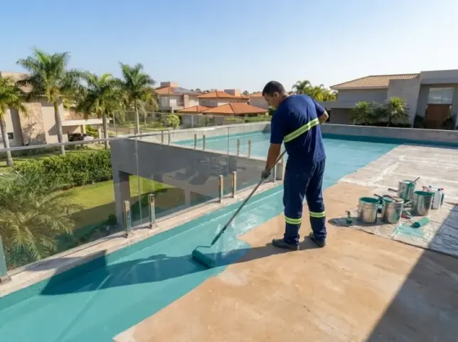 Impermeabilização de varanda e terraço